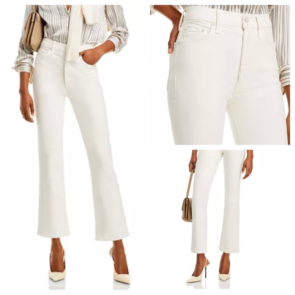 MOTHER The Tripper Ankle Jeans 30 “Cream Puffs” - Picture 14 of 16